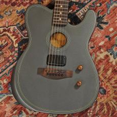 Fender FSR Acoustasonic Standard Telecaster, Charcoal Frost Metallic
