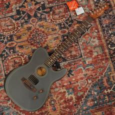 Fender FSR Acoustasonic Standard Telecaster, Charcoal Frost Metallic_2