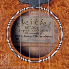 tkitki ukulele Custom-T Birds Eye Sapele_9