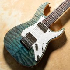 infinite Trad Fullsize Dinky ST 7st Blue w/ Bare Knuckle Ragnarok_2