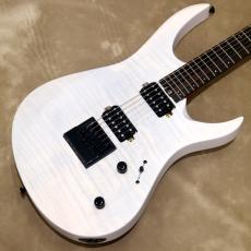 Balaguer Guitars Diablo Standard with Evertune Bridge, Satin Trans White