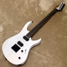 Balaguer Guitars Diablo Standard with Evertune Bridge, Satin Trans White_2
