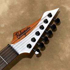 Balaguer Guitars Diablo Standard with Evertune Bridge, Satin Trans White_4