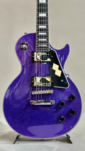 Epiphone Inspired by Gibson Custom Les Paul Custom  Amethyst Sparkle【S/N 26031526949】