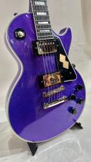 Epiphone Inspired by Gibson Custom Les Paul Custom  Amethyst Sparkle【S/N 26031526949】_9