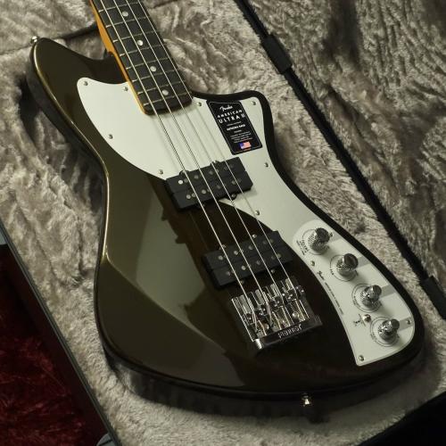 Fender American Ultra II Meteora Bass Texas Tea