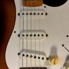 Fender Japan ST-57 2tone Sunburst Alder body【3.72kg】_12