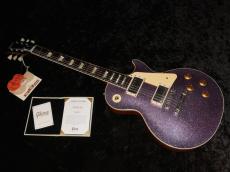Gibson Custom Shop Murphy Lab 1957 Les Paul Standard Reissue Purple Sparkie Top Ultra Light Aged Dealer Select_3