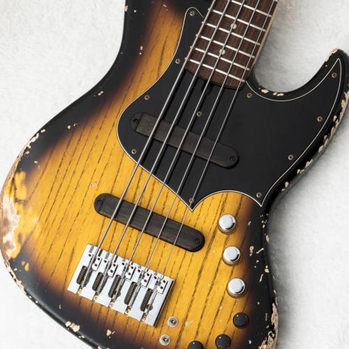 XOTiC XJ-1T 5st Heavy Aged ~2 Tone Sunburst / Black Filler~ #3567 [4.44kg]