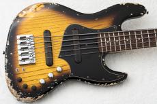 XOTiC XJ-1T 5st Heavy Aged ~2 Tone Sunburst / Black Filler~ #3567 [4.44kg]_2
