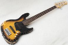 XOTiC XJ-1T 5st Heavy Aged ~2 Tone Sunburst / Black Filler~ #3567 [4.44kg]_4