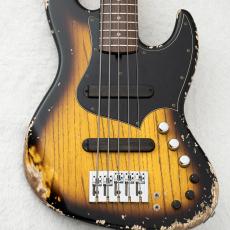 XOTiC XJ-1T 5st Heavy Aged ~2 Tone Sunburst / Black Filler~ #3567 [4.44kg]_11