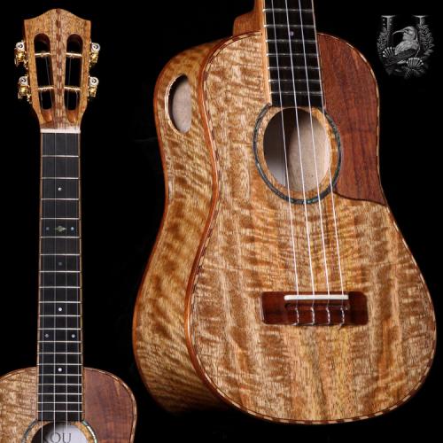 KOU ukulele Concert Bell shape LN - Hawaiian mango -