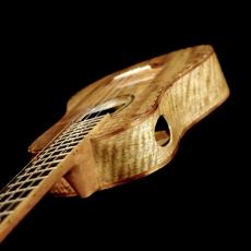 KOU ukulele Concert Bell shape LN - Hawaiian mango -_6