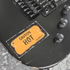 ESP KH-2 Vintage -Distressed Black(Lacquer) with Sticker-_4