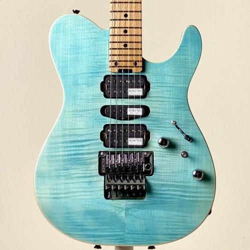 SCHECTER 【名古屋店オーダーモデル】KR-KC-2-24-FM-MH/RM -Aqua Blue-【チョイ傷特価】