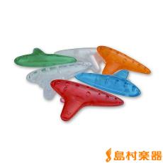 NIGHT PLASC REDレッド ソプラノC オカリナ プラスチック製