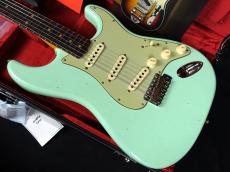 Fender Custom Shop Limited Edition 1964 Stratocaster L-Series Journeyman Relic Aged Surf Green_3