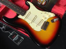 Fender Custom Shop Limited Edition 1964 Stratocaster L-Series Journeyman Relic Aged Target 3-Tone Sunburst_3