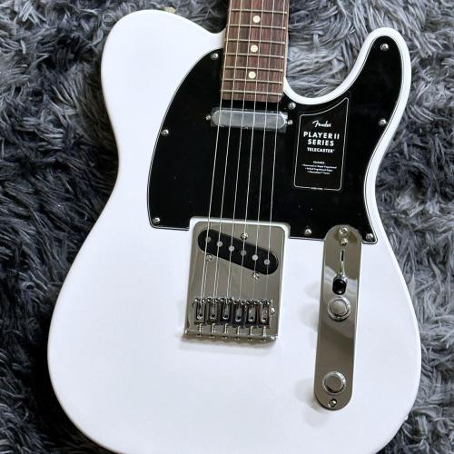 Fender Player II Telecaster, Rosewood Fingerboard, Polar White 【特価】