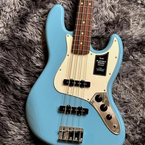Fender Player II Jazz Bass, Rosewood Fingerboard, Aquatone Blue 【特価】