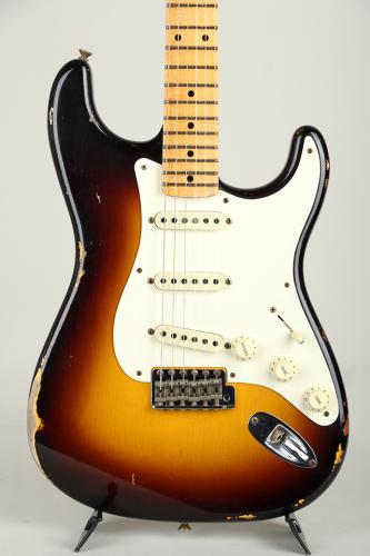 Fender Custom Shop 1957 Stratocaster Relic Wide Fade 2 Color Sunburst 2021