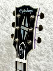 Epiphone Inspired by Gibson Custom Les Paul Custom -Amethyst Sparkl-【25121521524】【4.80kg】【ヘビー個体】_5