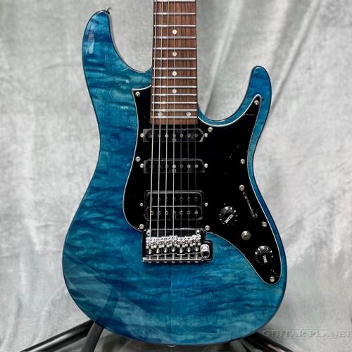 Ibanez Premium AZ447P1QM -Cosmic Blue- 【7弦】【Stainless Steel Frets】