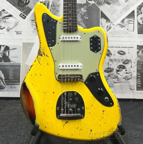Fender Custom Shop 1962 Jaguar Heavy Relic -Super Aged Graffiti Yellow over 3 Color Sunburst- 2025USED!!