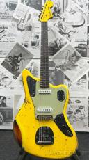 Fender Custom Shop 1962 Jaguar Heavy Relic -Super Aged Graffiti Yellow over 3 Color Sunburst- 2025USED!!_2