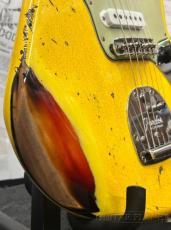 Fender Custom Shop 1962 Jaguar Heavy Relic -Super Aged Graffiti Yellow over 3 Color Sunburst- 2025USED!!_8