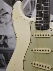 Fender Custom Shop MBS 1959 Stratocaster Relic -Aged Olympic White- by Kyle Mcmillin_8