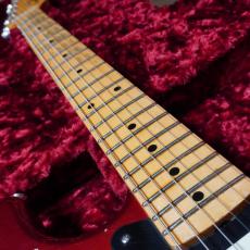 Fender Custom Shop 1959 Stratocaster Heavy Relic Maple Neck Candy Apple Red_6