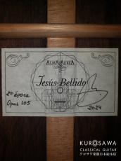 Jesus Bellido [へスス・べジード] ヘスス・ベジード 2024年製 ALMA AUREA C 杉 20フレット 【日本総本店2F 在庫品】_4