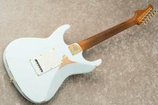 Red House Seeker S 24F SSH Heavy Aged w/Master Grade Roasted Flame Maple -Sonic Blue / SOB-【町田店】_7