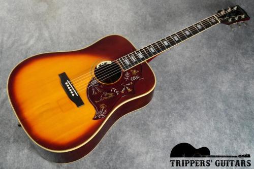 Gibson Hummingbird (1974-75) 良いサウンドのハミングバードです!