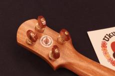 Tatsuya Mitsui [三井達也] Custom Spruce-top Curly Koa Long-neck Soprano Uklulele # 5655_8