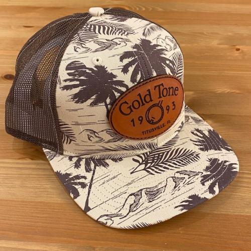 GOLD TONE "The Beach Bum" Hat