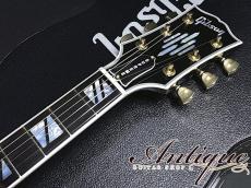 Gibson Exclusive Model SG Supreme 3P.U. 2024 Ebony /Chandelier Inlay /Burstbucker Pro "Near-Mint Condition"_10