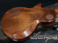 Bizen Works Grain Arched Semi-Hollow VOS-Aged /PS-Spruce, Cuban Mahogany, BZF, BZP 3.33kg "Special Custom Order"_5