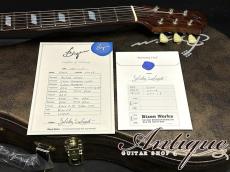 Bizen Works Grain Arched Semi-Hollow VOS-Aged /PS-Spruce, Cuban Mahogany, BZF, BZP 3.33kg "Special Custom Order"_11