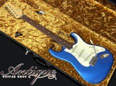 D'Pergo Custom Guitars Vintage Limited PB-BZF 2012 Electric Candy Blue w/Signature LTD HW-PU EX+++ "Recovered Vintage Wood"