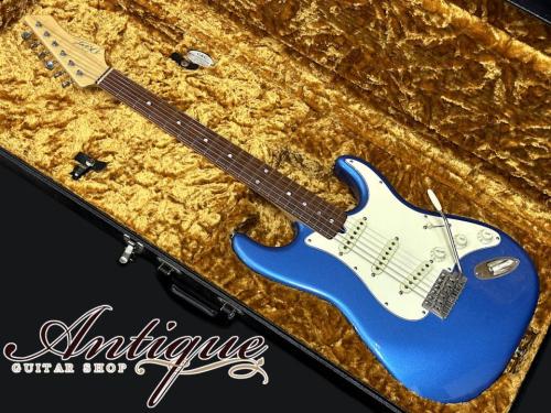 D'Pergo Custom Guitars Vintage Limited PB-BZF 2012 Electric Candy Blue w/Signature LTD HW-PU EX+++ "Recovered Vintage Wood"