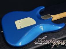 D'Pergo Custom Guitars Vintage Limited PB-BZF 2012 Electric Candy Blue w/Signature LTD HW-PU EX+++ "Recovered Vintage Wood"_5