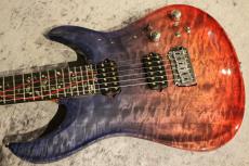 Giulio Negrini Guitars (GNG) Custom Order Brea Carved 6 1-Piece Figured Italian Poplar Body "Fade22" 【Made in Switzerland】_5