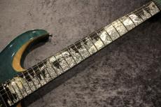 Giulio Negrini Guitars (GNG) Custom Order Brea Carved 6 Custom Theme Inlay "Winter Wolves" 【Made in Switzerland】【Art Inlay】
