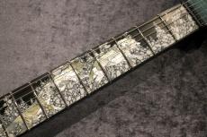 Giulio Negrini Guitars (GNG) Custom Order Brea Carved 6 Custom Theme Inlay "Winter Wolves" 【Made in Switzerland】【Art Inlay】_2