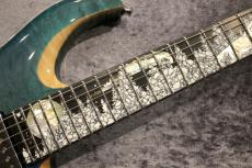Giulio Negrini Guitars (GNG) Custom Order Brea Carved 6 Custom Theme Inlay "Winter Wolves" 【Made in Switzerland】【Art Inlay】_4