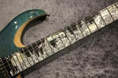 Giulio Negrini Guitars (GNG) Custom Order Brea Carved 6 Custom Theme Inlay "Winter Wolves" 【Made in Switzerland】【Art Inlay】_6