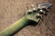 Giulio Negrini Guitars (GNG) Custom Order Brea Carved 6 Custom Theme Inlay "Winter Wolves" 【Made in Switzerland】【Art Inlay】_9